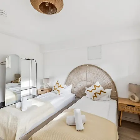 Lägenhet Casas Oasis - Mit Einzel- & Doppelbetten *