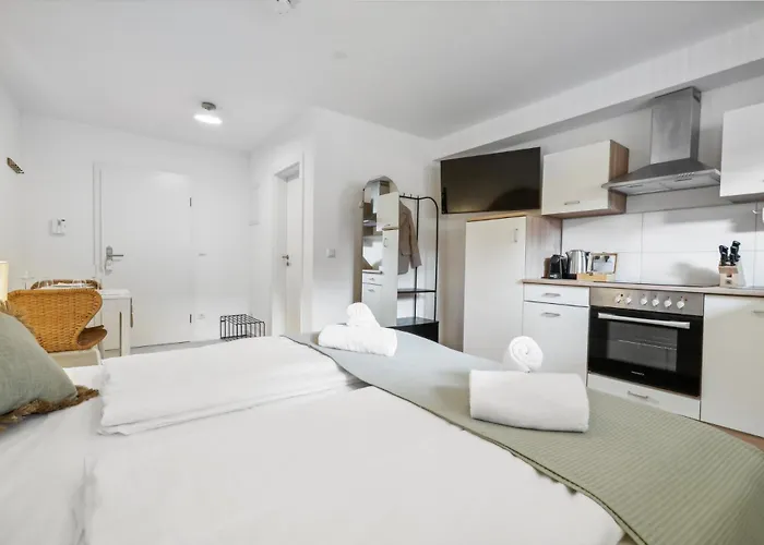 Lägenhet Casas Oasis - Mit Einzel- & Doppelbetten *