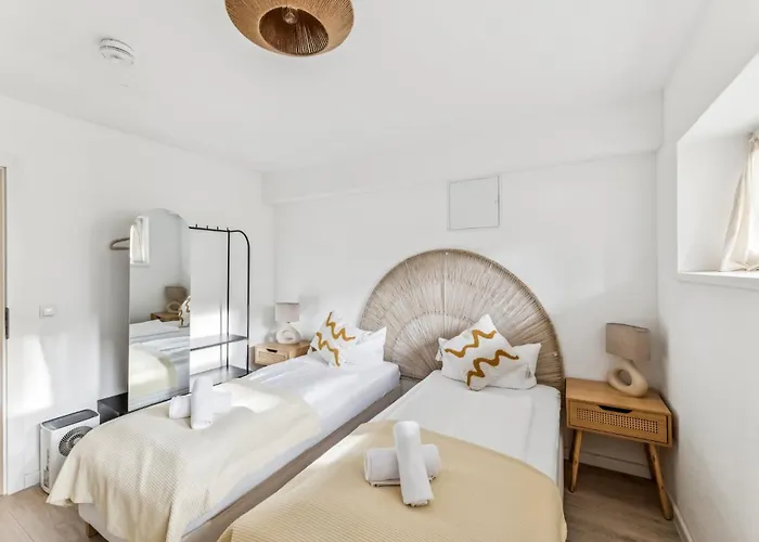 Lägenhet Casas Oasis - Mit Einzel- & Doppelbetten *